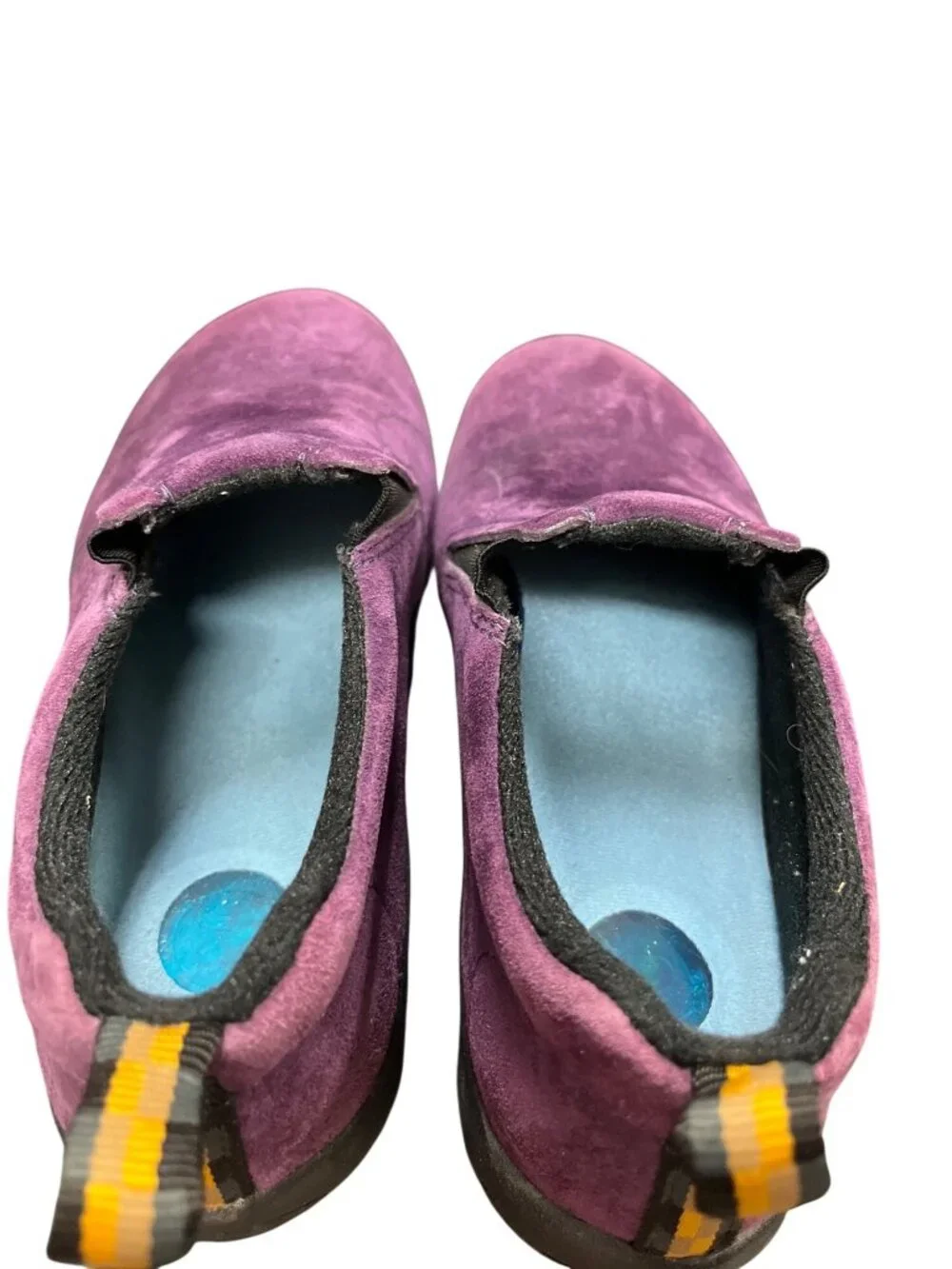 Merrell kids suede purple moc slip on casual hiking shoes sz 5 SKU 10-795